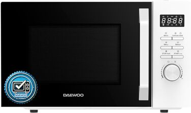 Мікрохвильова піч Daewoo MD-FC206SB 20L, 700W, чорний колір (Solo, White)