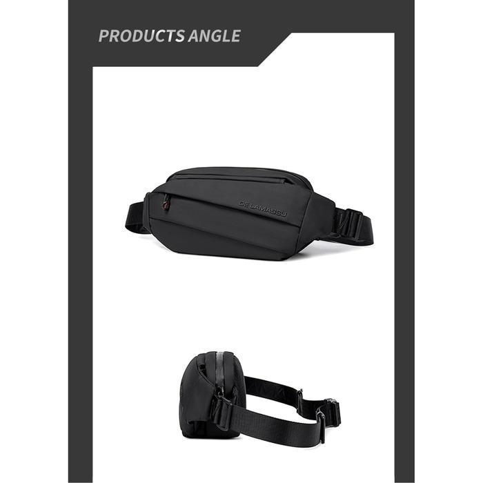 Чоловіча та жіноча поясна сумка Asher – водонепроникна, легка, кросбоді, унісекс, для спорту, подорожей, фестивалів