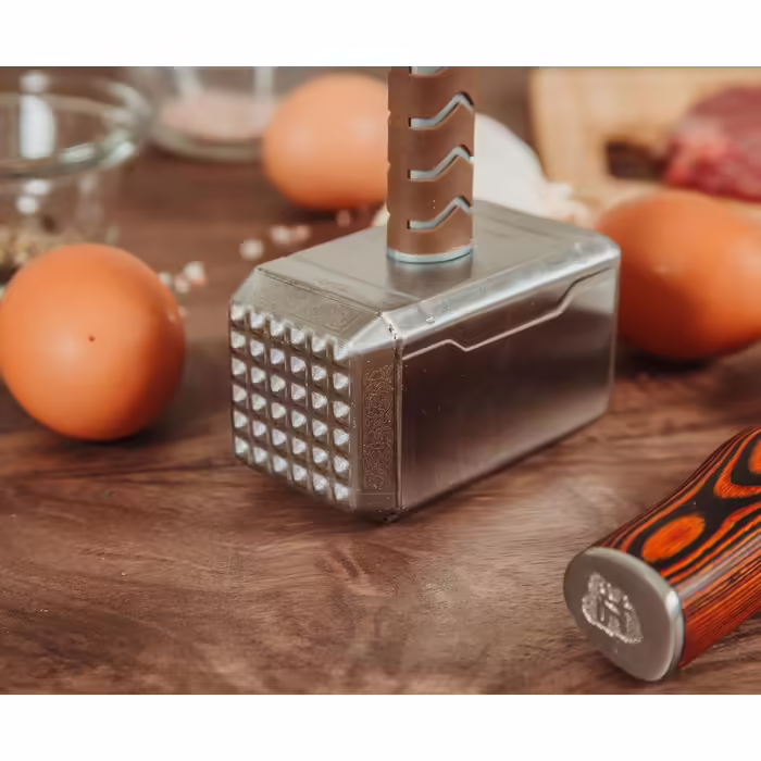 Marvel Mighty Thor Mjolnir Hammer Replica Stainless Steel Meat Tenderizer