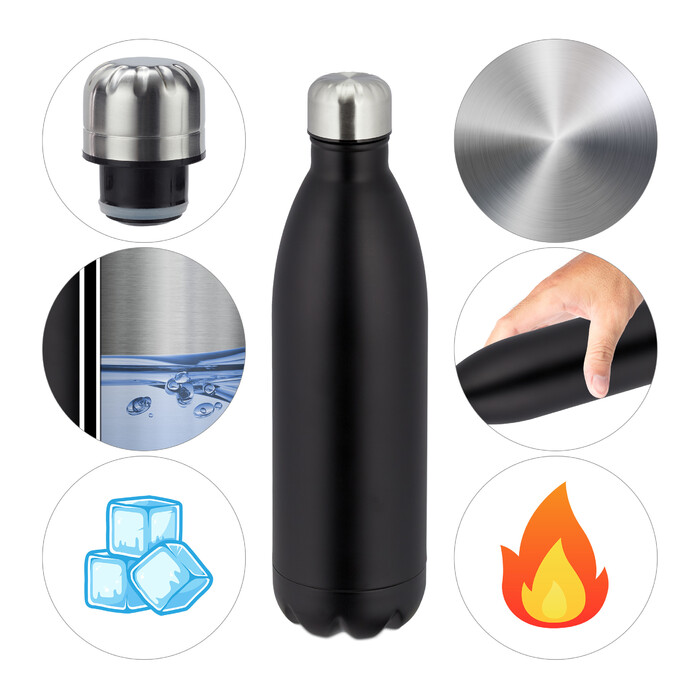Relaxdays Thermo Flask 1 Liter