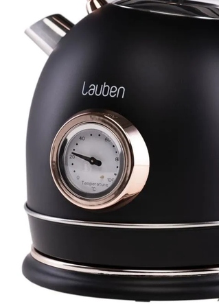 Електричний чайник Lauben 17BC, 2200 Вт, 1,8 л, чорний
