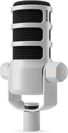 Мікрофон RØDE PodMic – динамічний мікрофон для подкастів, стрімінгу, геймінгу та запису голосу (білий)