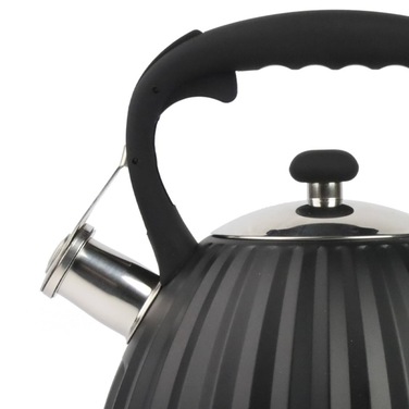 Класичний сталевий чайник Karl Hausmann, 3 л, чорний