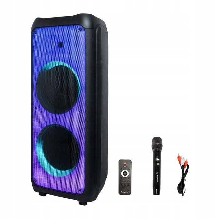 Портативна караоке-система Bluetooth Power Audio Manta KRIOS 350W Superbass