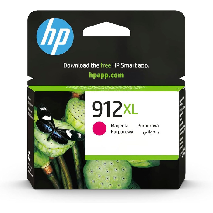 Оригінальний картридж HP 912XL Magenta (пурпуровий) для принтера, підвищена ємність