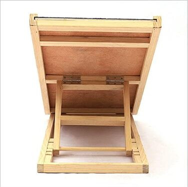 Рампа для собак Hunderampe: складана дерев'яна пандус для маленьких та великих собак. 4 секції, регульована висота 30-60 см. Підходить для ліжка, дивана, авто. Антиковзка, 100 x 40 x 30/40/50/60 см