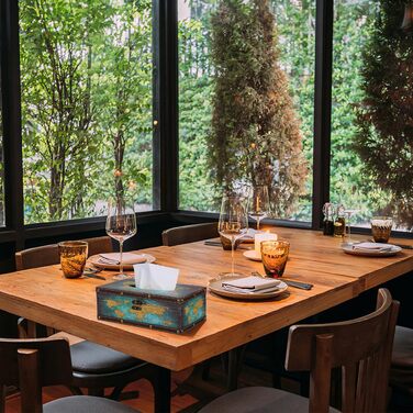 Стильна коробка для серветок у вінтажному стилі, тканинна, для дому, офісу