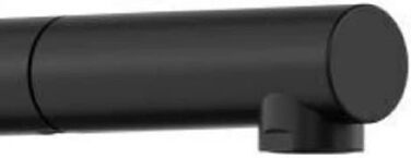 Кухонний змішувач BLANCO MILA чорного матового кольору, високого тиску, з висувним виливом та керамічною картриджі