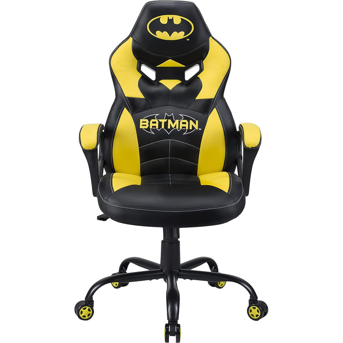 Дитяче ігрове крісло Subsonic Batman, офіційна ліцензія DC Comics, для геймерів та офісу