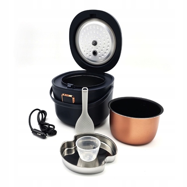 Автомобільна мультиварка-рисоварка 2л, туристична плита 12В/24В для TIR та мікроавтобусів