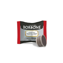 Кава в капсулах Caffè Borbone Rossa (Червона суміш) для Lavazza Espresso Point, 100 шт