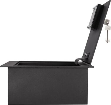 Вбудований сейф для підлоги з ключовим замком Tresor – сейф для підлоги, 4L, 13x39x21 см