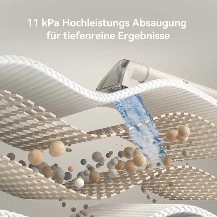 Потужний миючий пилосос Bear SC 3 для диванів та килимів з парою, 1700W