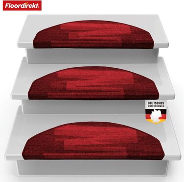 Набір килимків для сходин Floordirekt Via Veneto (15 шт.) з дизайном 