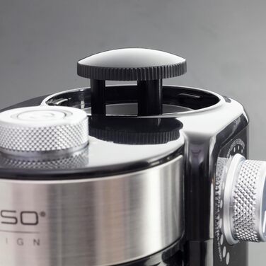 Електрична кавомолка CASO Barista Crema з жорнами, 150 Вт, регулювання помелу, переможець тесту Haus & Garten Test