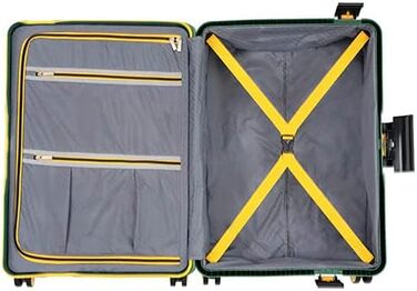 Чемодан CarryOn Steward Hartschalen Mittelgroßer 65 см з TSA замком (зелений)