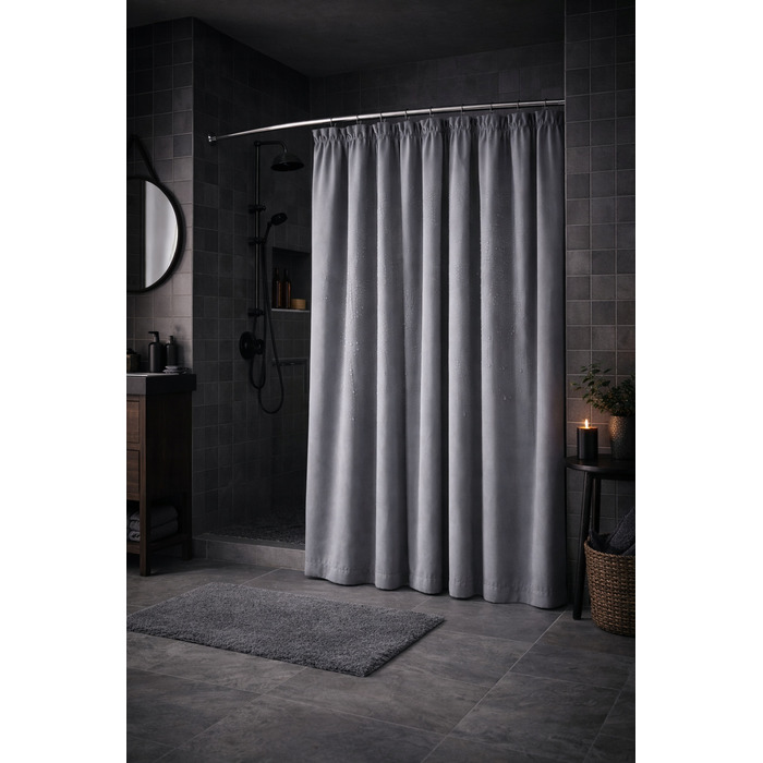 Текстильна штора для ванни NOW-ART, 150 x 180 см