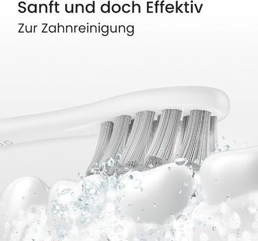 Oclean Find Duo Set: Електрична зубна щітка, 2 шт. з 5 режимами, акумулятор до 180 днів, IPX7, рожевий & блакитний (насадки, 6 шт.)