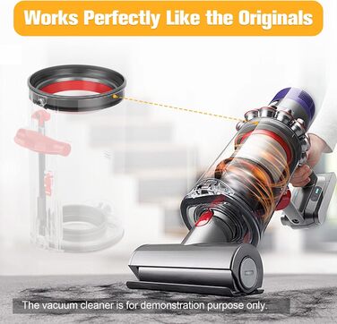 Dyson V10 & V12 Dust Bin Replacement - Genuine Part 969509-01