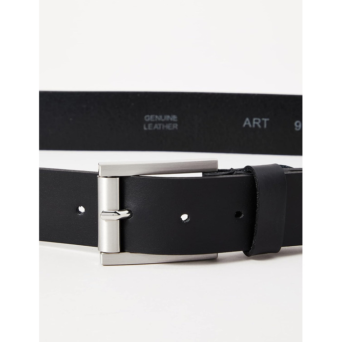 Жіночий ремінь MGM Bellisima шкіряний чорний 85 см