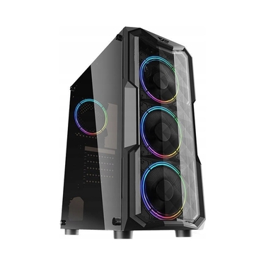 Корпус DarkFlash Aquarius Acrylic Midi Tower, чорний