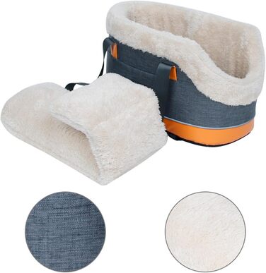 Автокрісло для собак та котів, 42 x 23 x 23 см - зручне та безпечне автокрісло для тварин