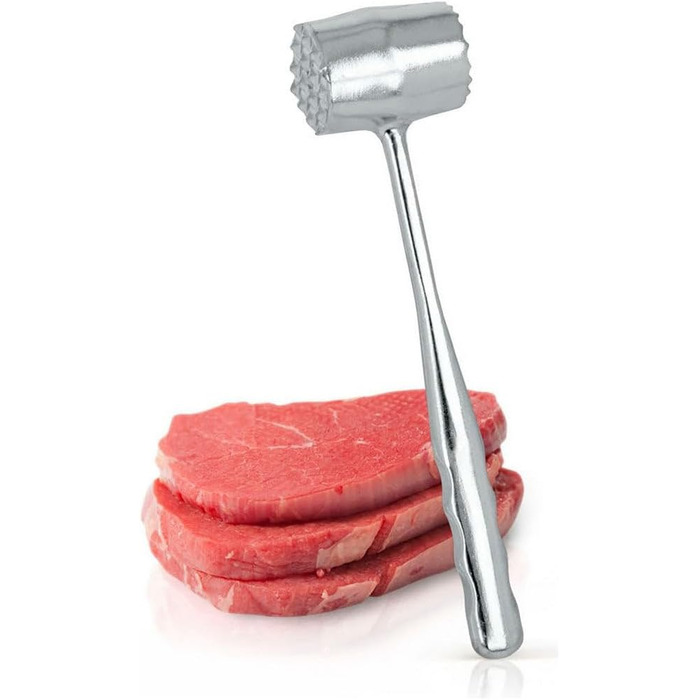 Металекс 255900010 М'ясний молоток 160 г / 20 см, алюмінієвий лит, алюміній