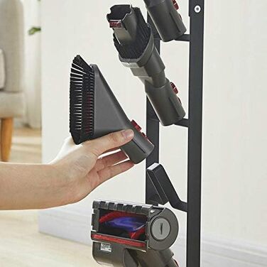 Підставка Wessper для пилососів Dyson – металева підставка-тримач для V6, V7, V8, V10, V11, V12, V15, Gen5, Slim, DC30, DC31, DC34, DC35, DC58, DC59 – аксесуар для зберігання, стабільна та економна