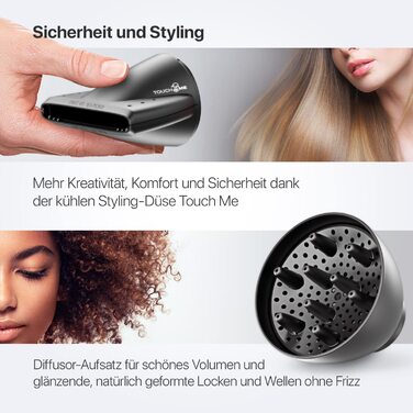 Професійний фен Valera Swiss Silent Jet 8600: 2000W, іонізація, 3 режими, чорний