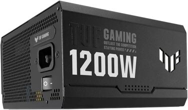 Блок живлення ASUS TUF Gaming 1200W Gold, сертифікація 80 PLUS Gold, модульний