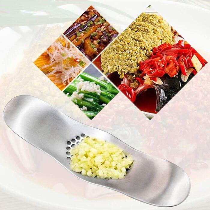 Прес для часнику THETAG, нержавіюча сталь, прес для часнику, млин для часнику