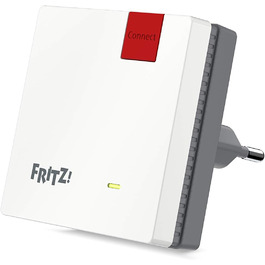 Повторювач Wi-Fi FRITZ!WLAN Mesh 600 - Mesh система, WLAN N до 600 Мбіт/с (2.4 ГГц), WPS, компактний, німецька версія