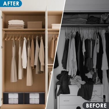 Органайзери для зберігання AIOR, 4 шт., 90 л, для постільної білизни, одягу, ковдр, подушок, 60x40x35 см