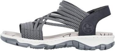 Сандалі жіночі Rieker 68888 Trekking сині, 41 EU - зручне взуття для активного відпочинку