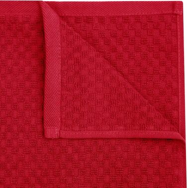 Кухонні рушники COTTON CRAFT з вафельної махри, 100% бавовна, м'які, швидковбирні, швидковисихаючі, мінімум ворсу, багаторазові, 40,6×71,1 см, для кухні, бару, прибирання