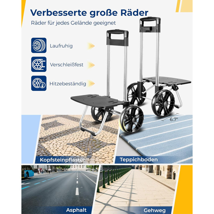 Тролей для покупок Ytonet: складаний, з відділенням для охолодження, 55 літрів, 68 кг, 3-в-1 (сумка-тележка, сумка для покупок), чорний