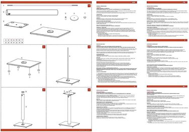 Підставка для колонок Sonorous SP100/70 Schwarz - пара, 70 см