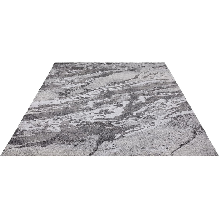 Mia's Rugs Mira Living Room Rug Gray/Anthracite 120x170 cm Frieze, 28066 95-Grey 120x170 120 cm x 170 cm Gray/Anthracite