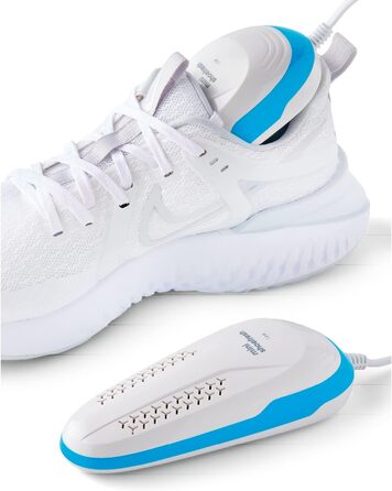 Shoefresh Mini Shoe Refresher & Shoe Dryer electric | Boot Dryer | Ski Boot Dryer | Shoe Disinfection | Glove Dryer | Shoe Warmer - White