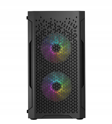 Корпус для комп'ютера Logic Concept Aramis AGRB Mini Tower, чорний