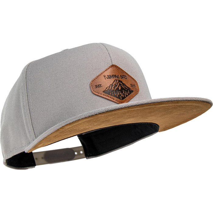 Кепка бейсболка Jumping Bird • Знімний козирок • Унісекс • Оливковий колір • Легко миється • Регульований розмір