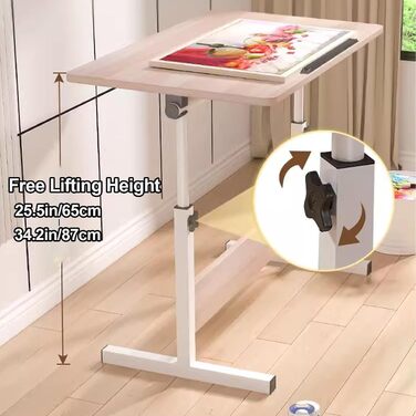 Adjustable Art Desk - Drafting Table with Height & Angle Adjustment for Artists, Home & Office Use