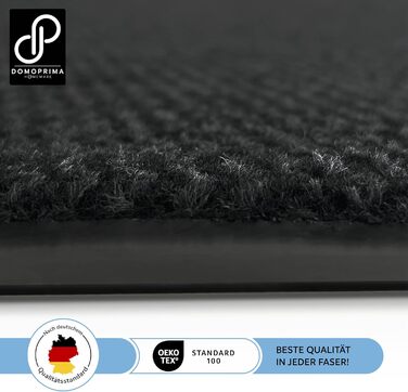 DOMOPRIMA Commercial Grade Entrance Mat - 90x150cm - Non-Slip, Weatherproof, Washable Entrance Mat for Indoor/Outdoor Use