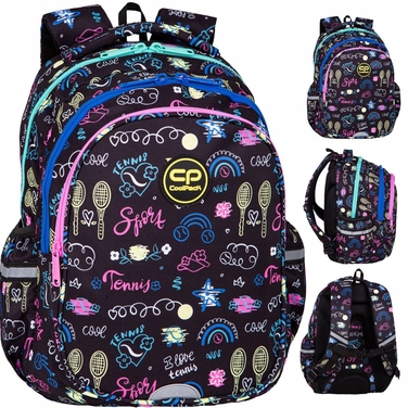 Шкільний підлітковий рюкзак CoolPack Jerry Tennis Star для дівчинки