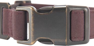 Нашийник для собак Carhartt з регульованим нейлоновим ремінцем, світловідбиваючі шви, Deep Wine, розмір Large