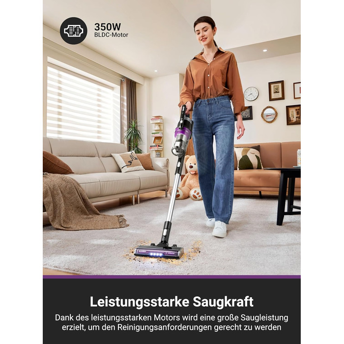 Пилгопоглинач Eureka Stylus Elite з док-станцією, 24000 Па, автоматичним випорожненням, мішком 3л, 60 хв роботи, антизаплутана щітка, LED-фара, знімна батарея