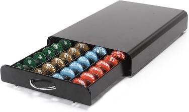 Тримач для кавових капсул Cafissimo на 40 капсул, металевий, чорний