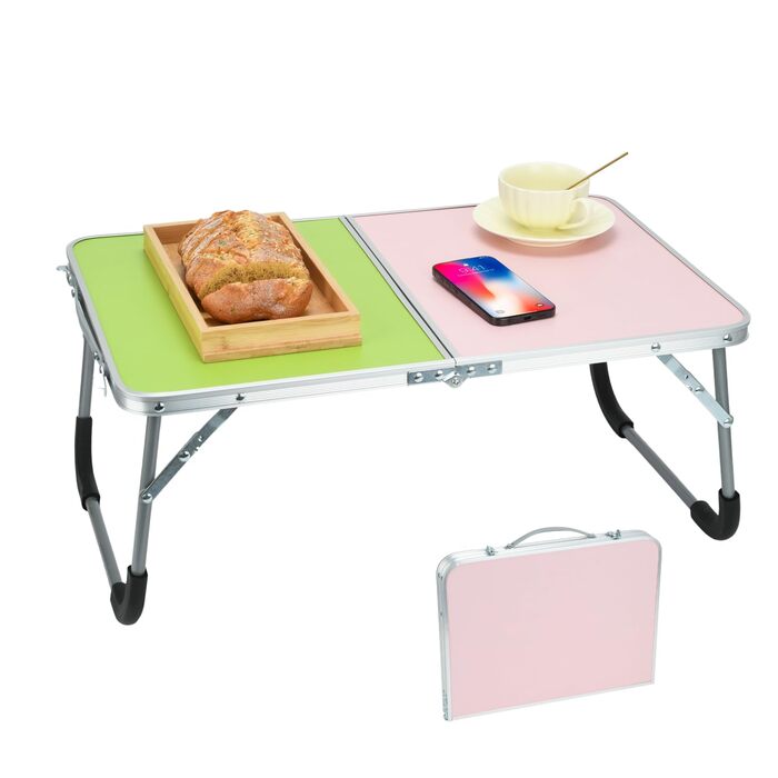 Складаний столик для дому та відпочинку - білий, Klappbarer Esstisch