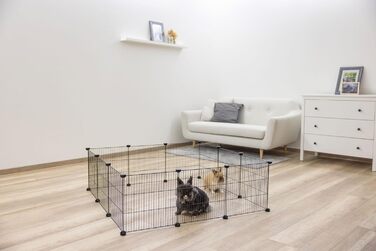 Загін для тварин Kerbl Hopsi, 12 елементів, 35x35 см