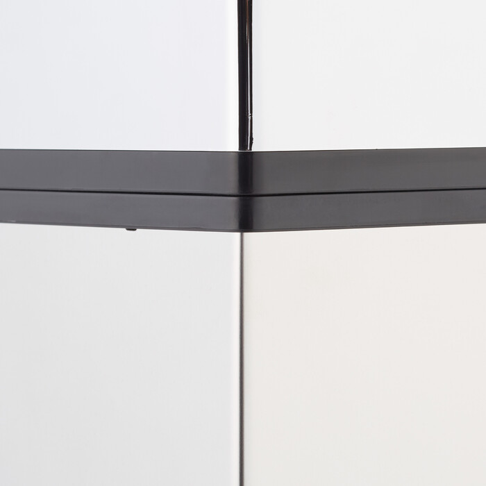 Relaxdays Stainless Steel Trash Can with Sensor